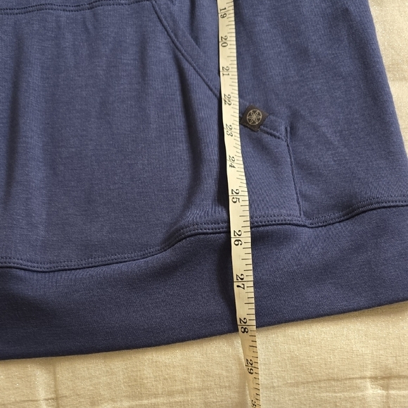 GAIAM Women's Relaxed Cowl Neck Sweatshirt in Purple - Picture 9 of 13